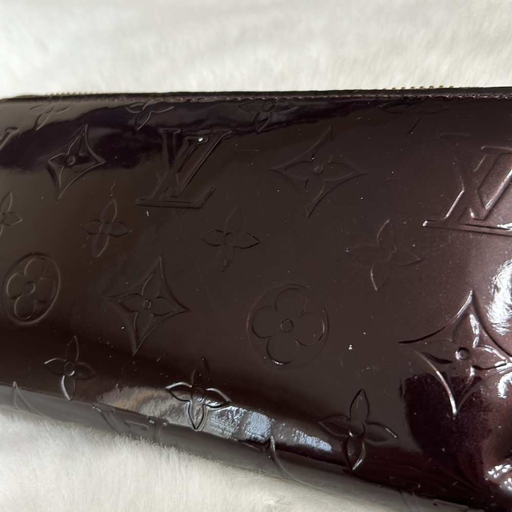 Louis Vuitton Monogram Vernis Amarante zippy wallet - Picture 4 of 13